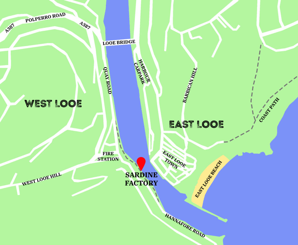 How to Find Us The Old Sardine Factory How to Find Us The Old Sardine Factory
